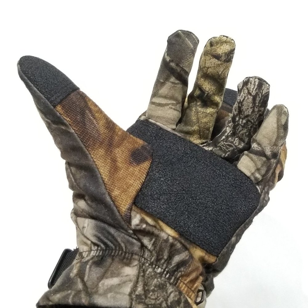GATES - Convertible Hunting & Shooting Gloves XL – RealTree Hardwoods Camouflage